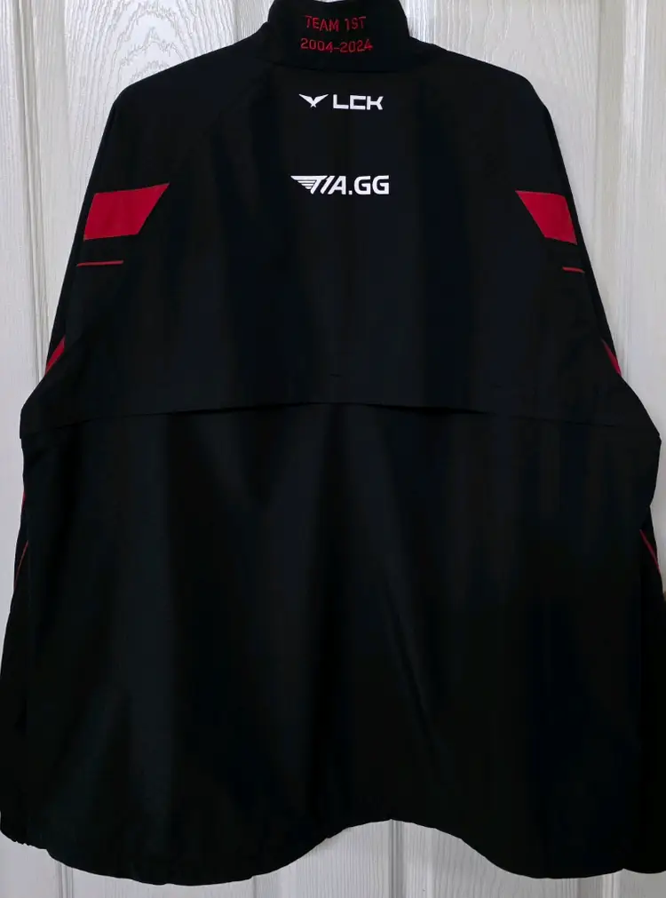 [2XL] T1 2024 썸머 LCK 유니폼 자켓(논 마킹 버전) 이미지