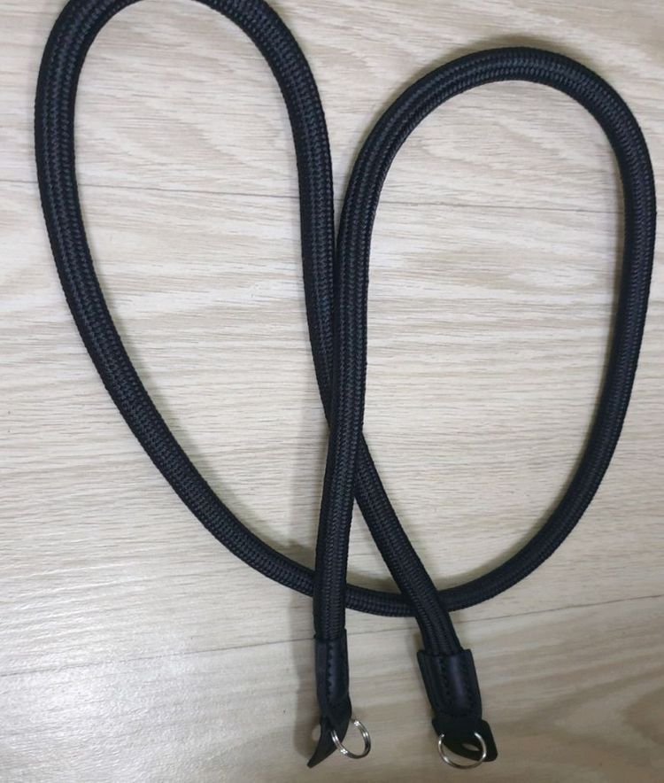 로프형 카메라 스트랩 블랙 이미지