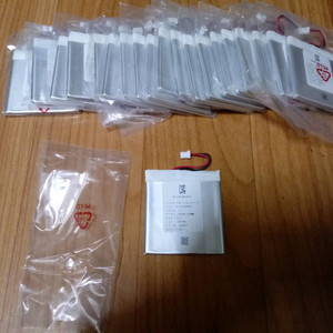 리튬폴리머 배터리 3.7V 1.700mAh (20개) 미사용 이미지