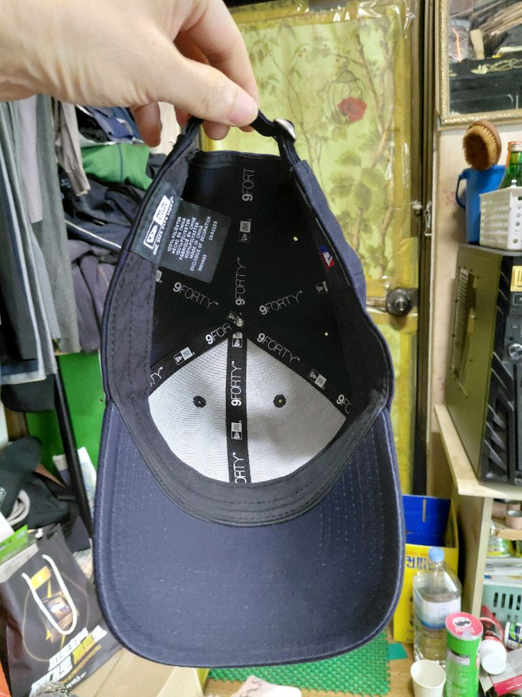 [뉴에라]9FORTY 양키스 네이비 볼캡 이미지