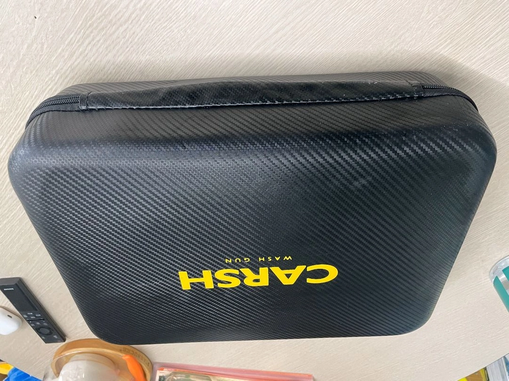CARSH 무선 고압세척기 XS-003 풀세트( +추가 배터리)휴대용 고성능 세차 청소 텃밭 이미지