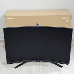 삼성 S32BG850 오디세이 네오 G8 4K 32인치 커브드 HDR 1000 miniLED 모니터 천안 이미지