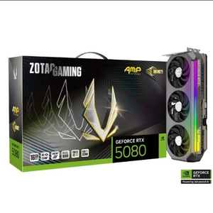조텍 ZOTAC GAMING 지포스 RTX 5080 AMP 익스트림 인피니티 미개봉 새제품 이미지