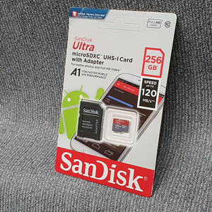 샌디스크 마이크로SD카드 256GB 이미지