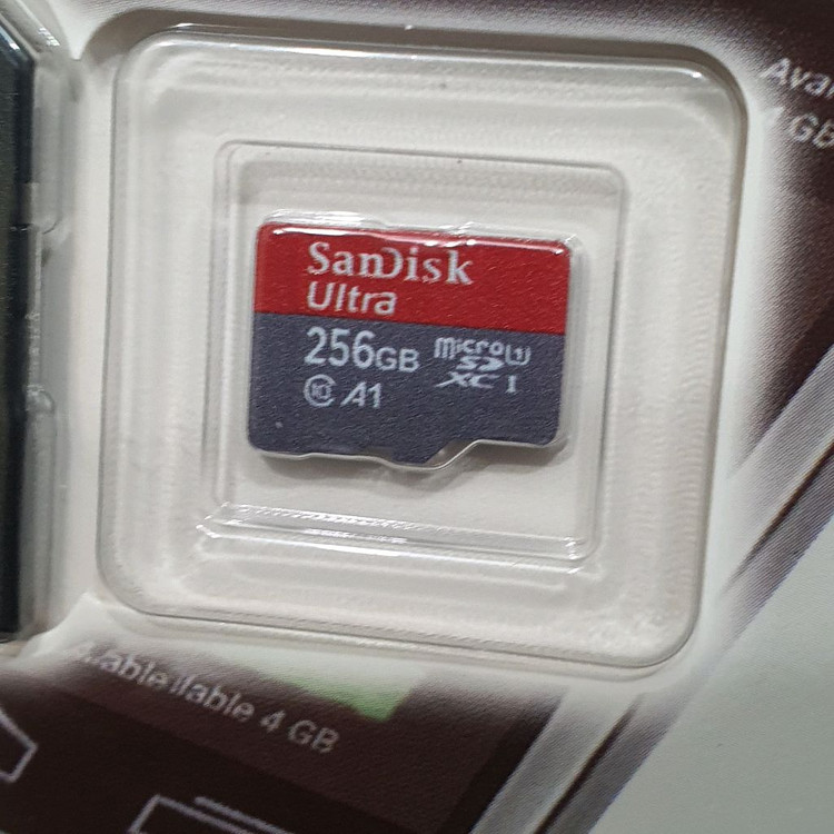 샌디스크 마이크로SD카드 256GB 이미지