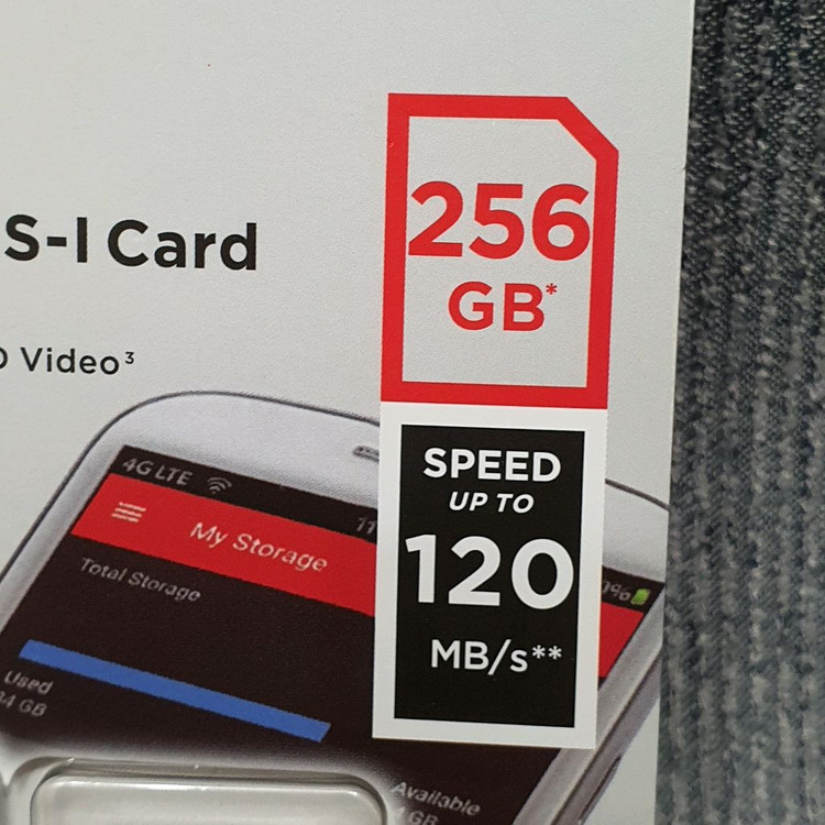 샌디스크 마이크로SD카드 256GB 이미지