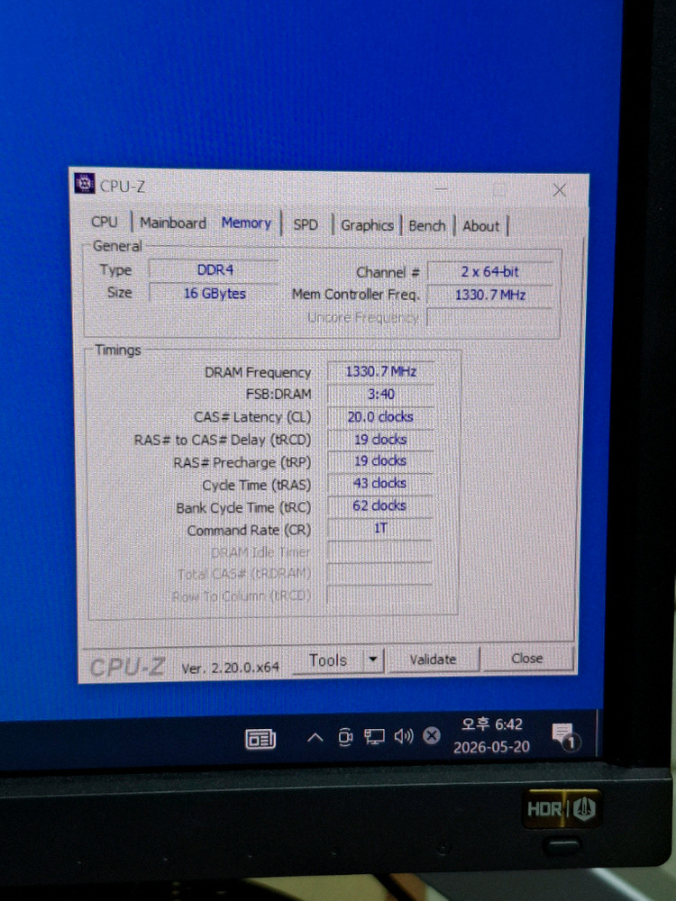 컴퓨터 삼성 메모리 노트북램 DDR4 2666V 16GB(8GB두개) 이미지