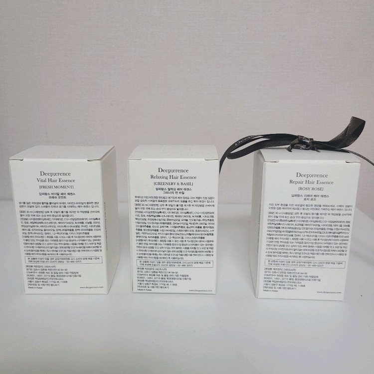 (미개봉) 딥퍼랑스 퍼퓸 헤어 오일 에센스 30ml (3종 개당가격) 이미지