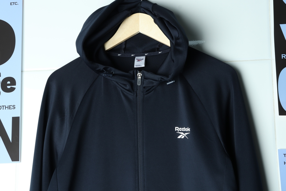 (L-XL) 리복 집업 바람막이 점퍼자켓 져지 후드 이미지