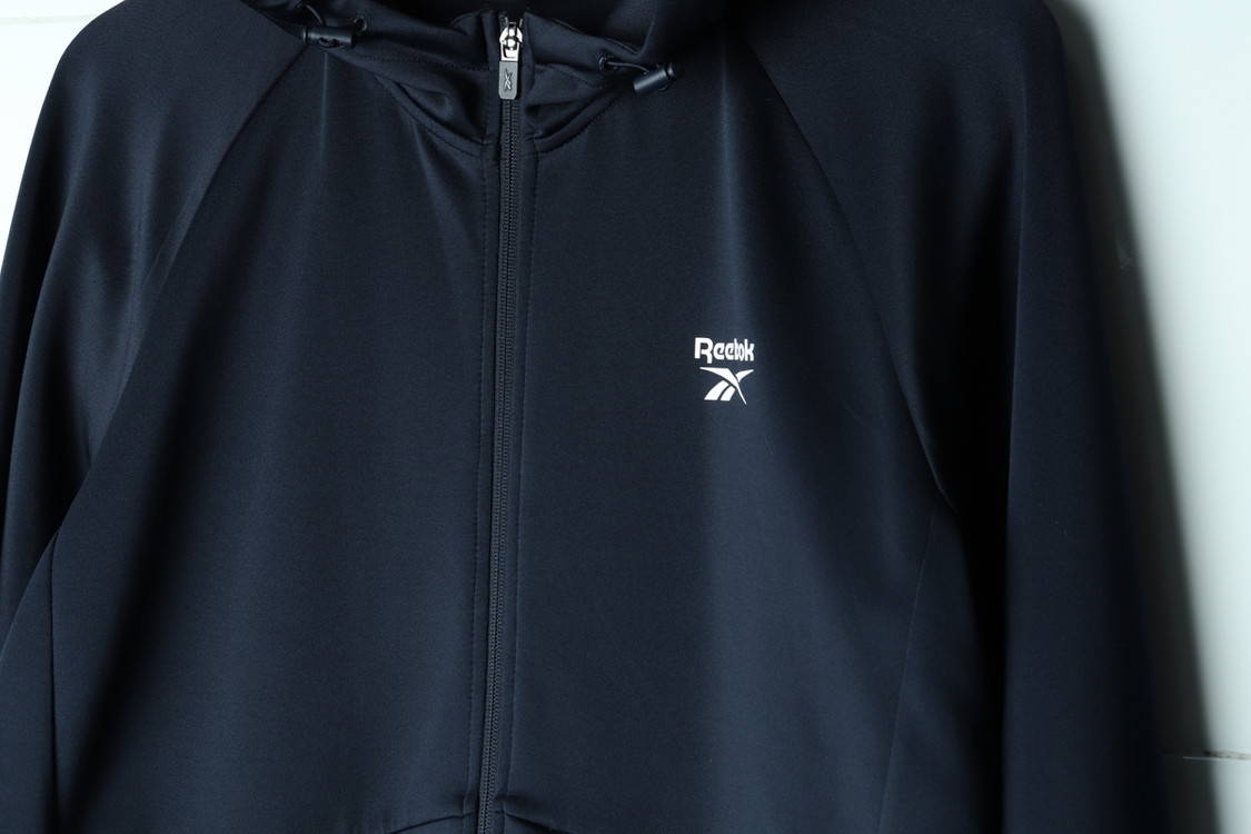 (L-XL) 리복 집업 바람막이 점퍼자켓 져지 후드 이미지