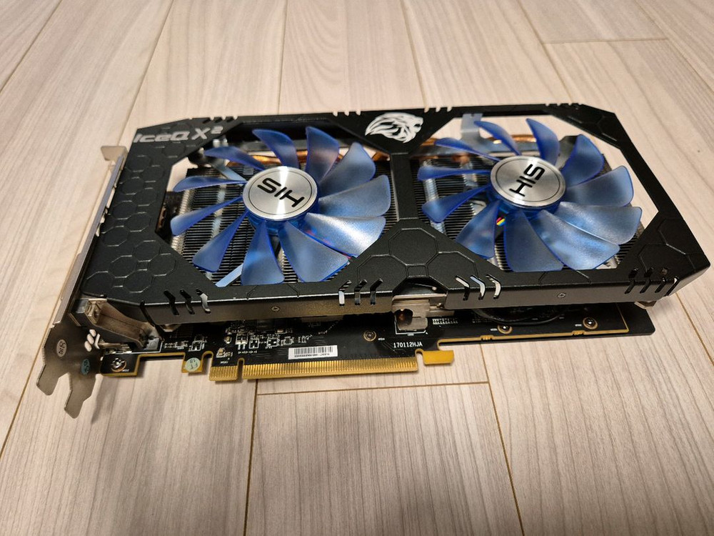 RX 580 HIS IceQ X2 OC 4G 그래픽카드 이미지