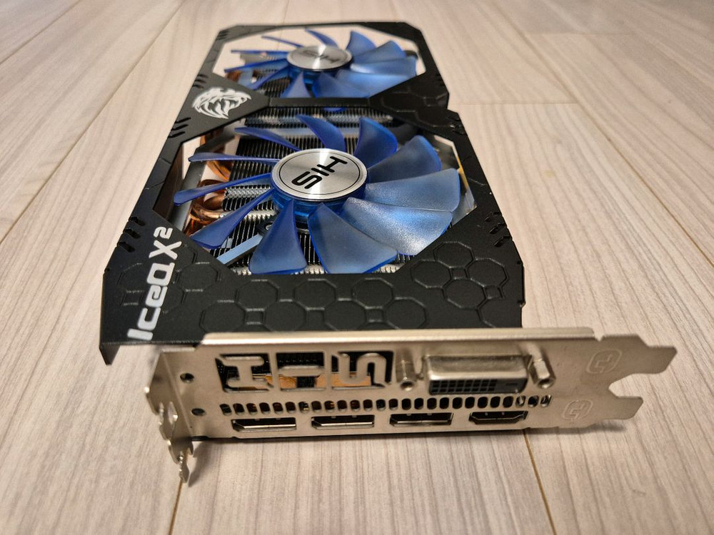 RX 580 HIS IceQ X2 OC 4G 그래픽카드 이미지