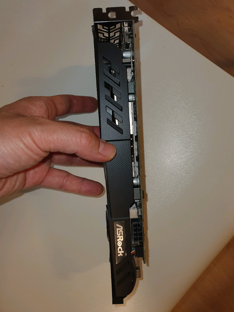 asrock RX570 8G 그래픽카드 이미지