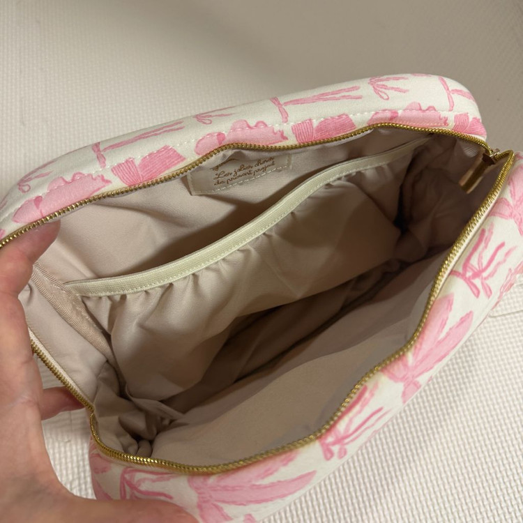 프프 리본핑크 파우치 이미지