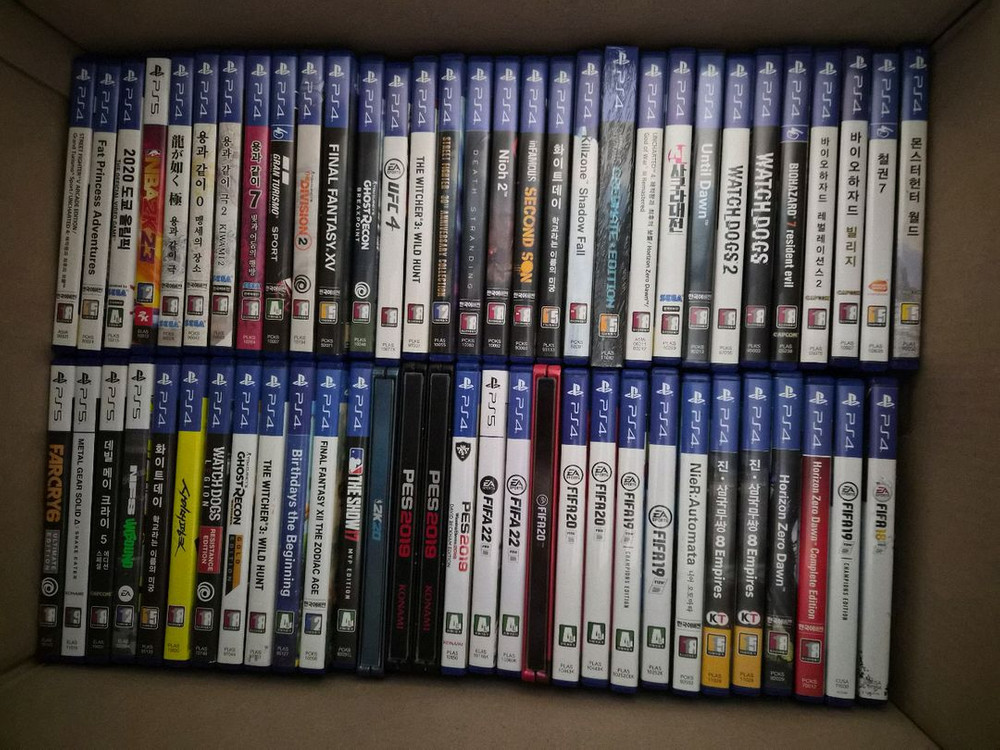 ps4 ps5 게임 타이틀 판매 이미지