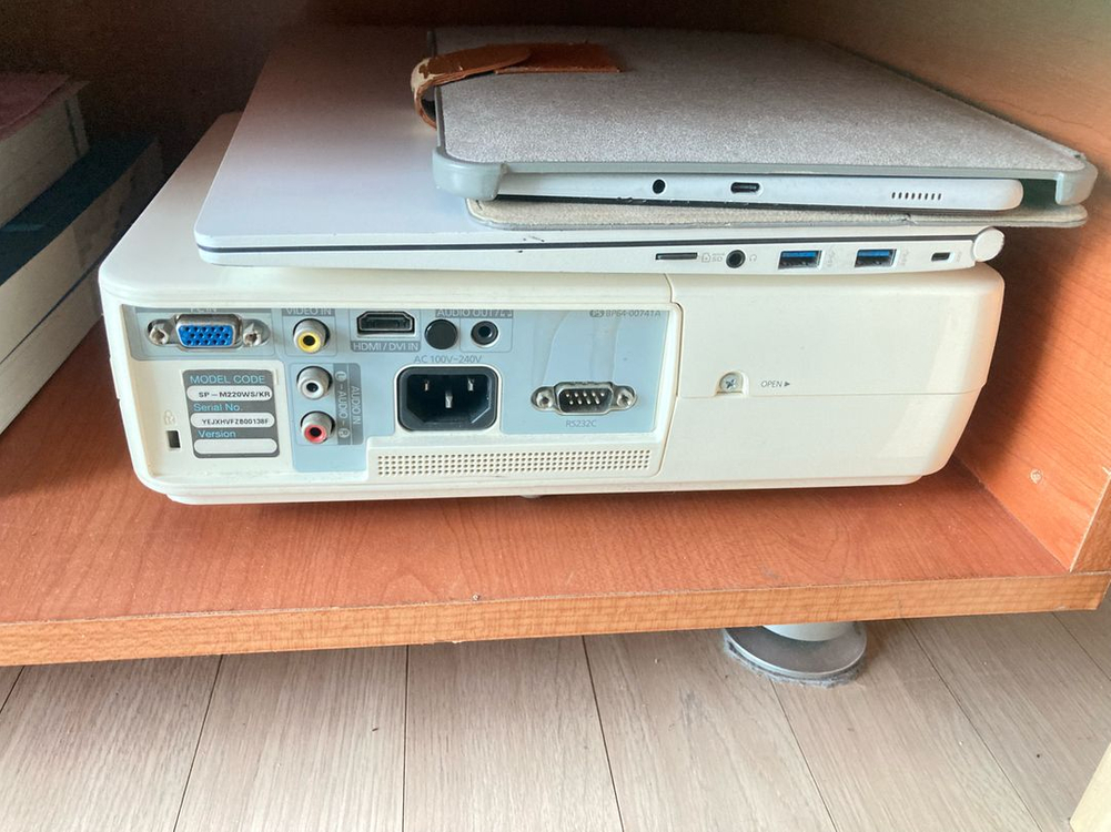삼성 3LCD 빔프로젝터(SP-M220WS) 이미지