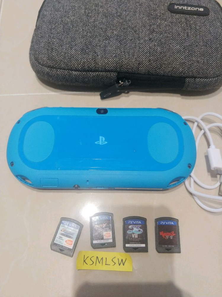 ps vita 2005 아쿠아블루 게임 4개 이미지