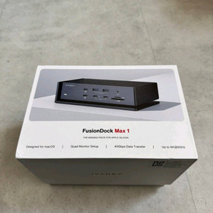 맥북 끝판왕 독 iVANKY FusionDock Max 1 풀박스 (M1,M2,M3,M4 Pro/Max 최적) 이미지