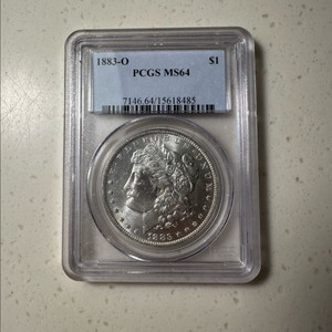 1883 뉴올리언스 모건 달러 은화 PCGS MS64 이미지