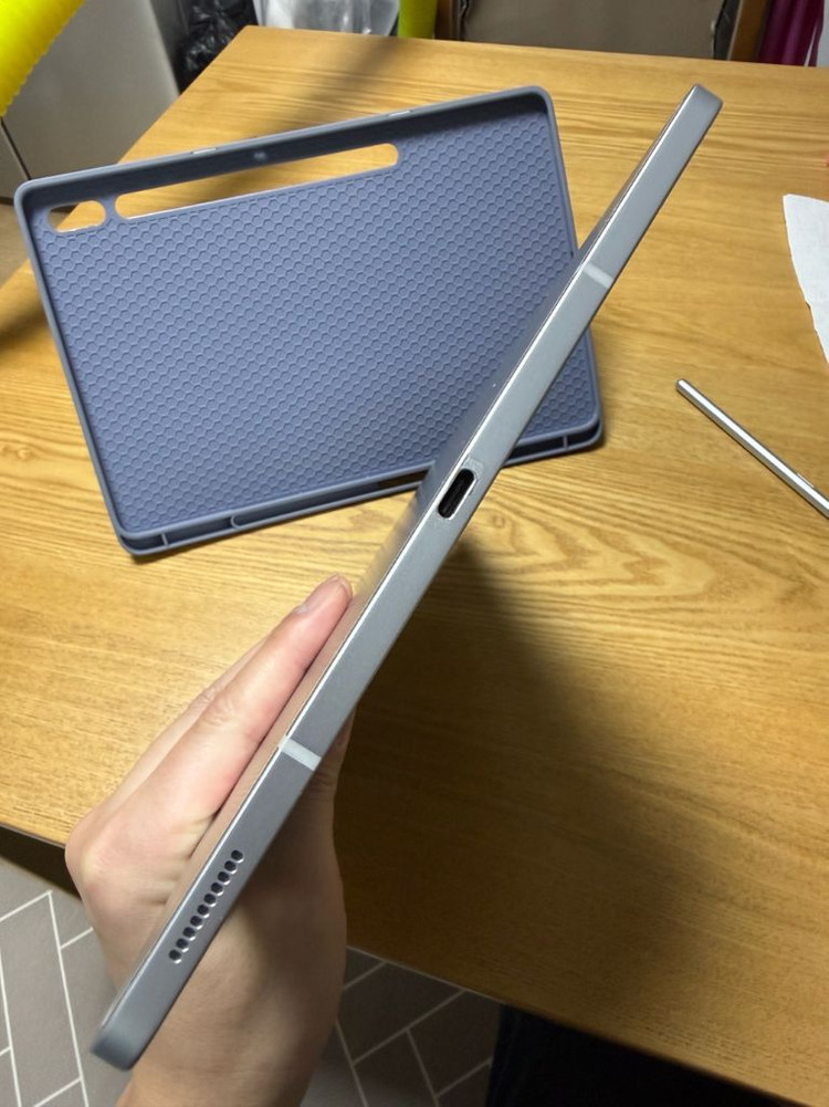 갤럭시 탭 S7 FE (T735) 64기가 실버 셀룰러 자급제 이미지