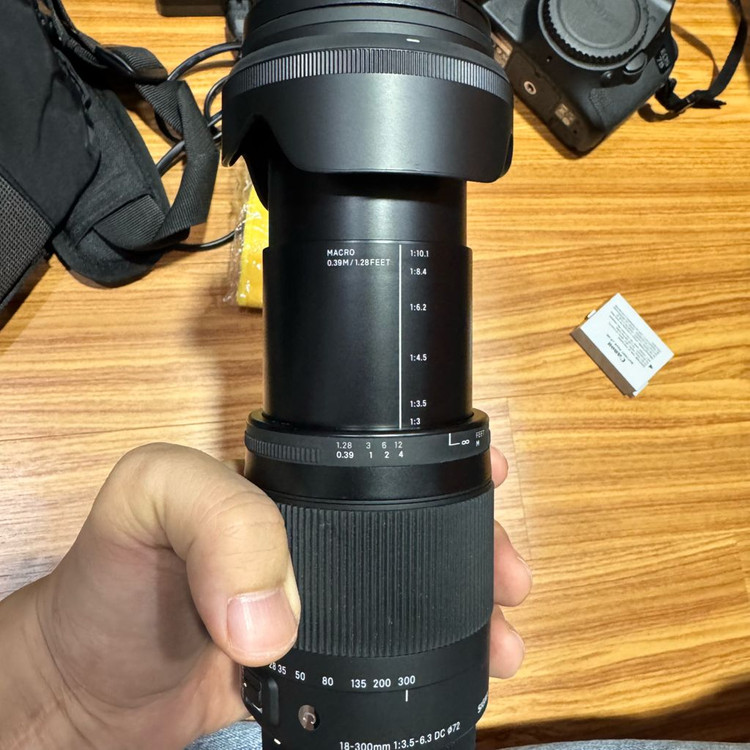캐논 650d, 캐논 7d, 시그마 18-300 dc 판매 이미지