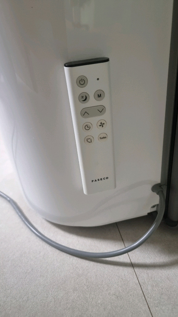 파세코 창문형에어컨 PWA3400 모델입니다 이미지
