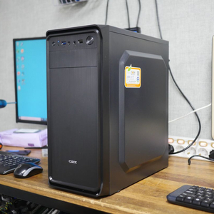 사무용 컴퓨터 i3-9100F 16GB GT730 PC 본체 이미지