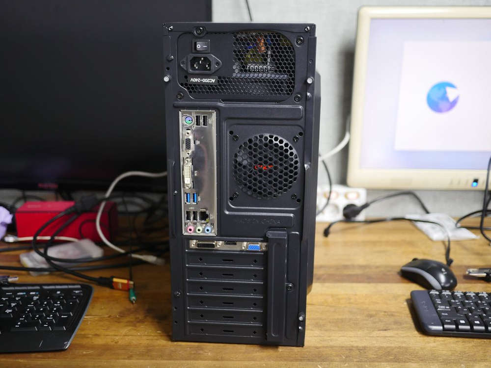 사무용 컴퓨터 i3-9100F 16GB GT730 PC 본체 이미지