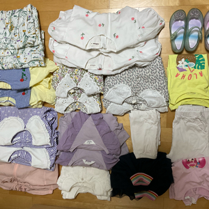대략 키115넉넉 ~130이하(딱맞음) 큰6세부터 작은8세정도 사이즈 쌍둥이 여아 박스옷 판매 샌들(190사이즈) 이미지