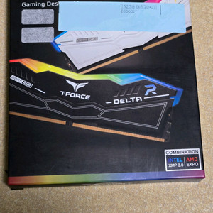 팀그룹 ddr5 6000 16 x 2 32gb 화이트 팔아요 cl38 6000 하이닉스칩 국내정품 이미지