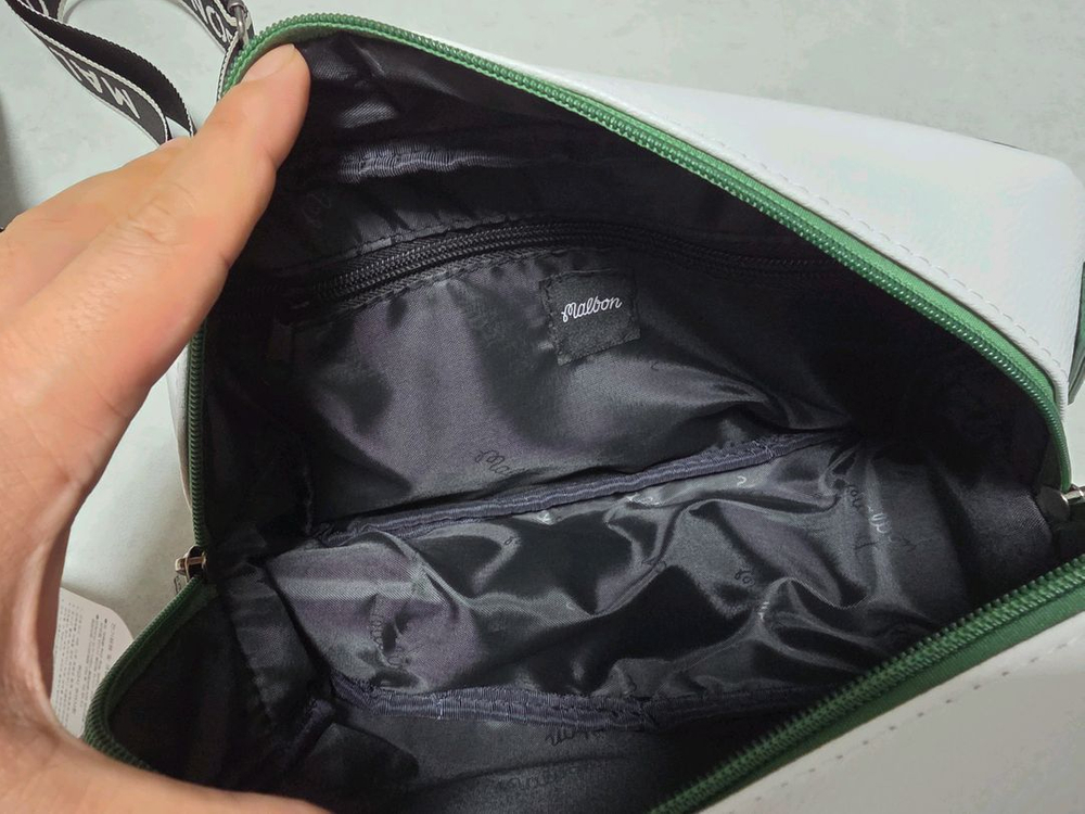 말본 숄더백 파우치 팝니다 골프가방 볼가방 핸드백 손가방 이미지