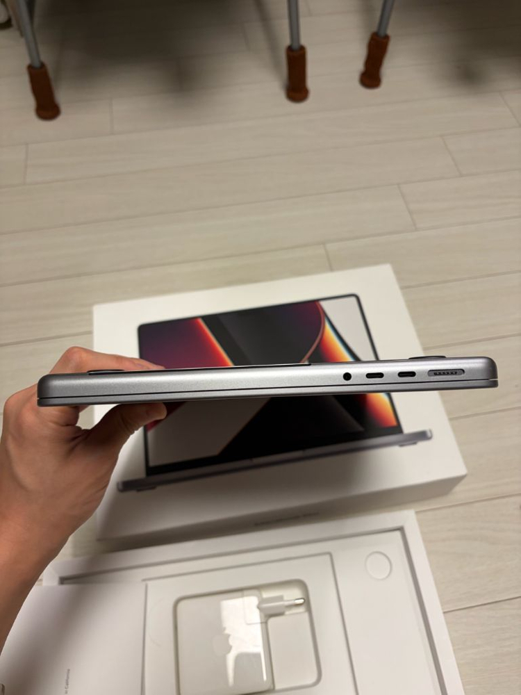 S급 ) 맥북 프로 M1 14인치 16gb 1tb 스그 배터리 100 이미지