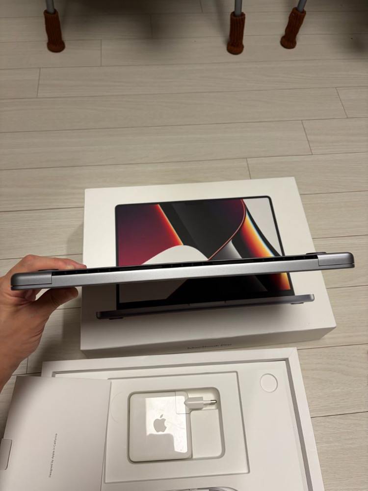 S급 ) 맥북 프로 M1 14인치 16gb 1tb 스그 배터리 100 이미지