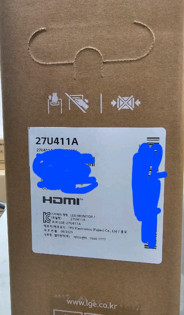 미개봉 LG모니터 27인치모니터 27U411A 이미지