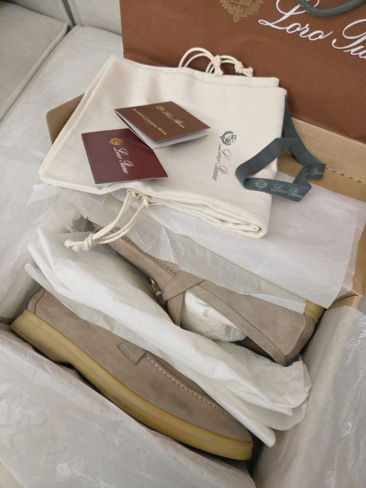 로로피아나 썸머워크 로퍼 37반, 백화점 풀구성 이미지