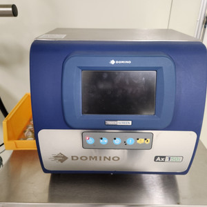 Domino Ax150i 잉크젯 마킹기 풀셋트 판매합니다. 이미지