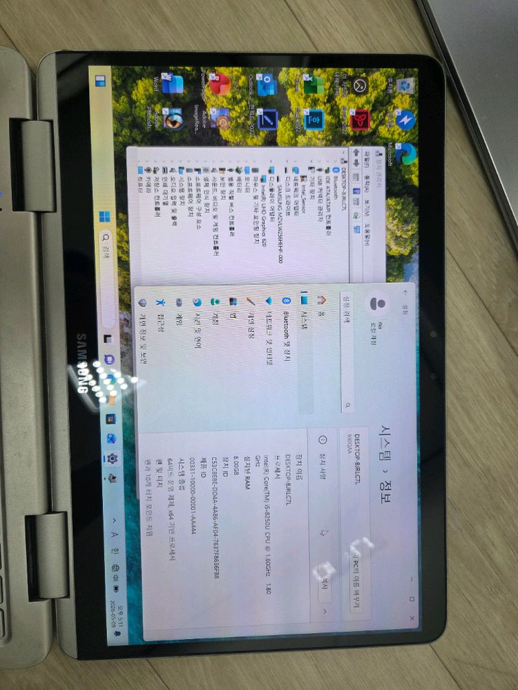 터치스크린 360도 회전 13인치 삼성노트북 이미지