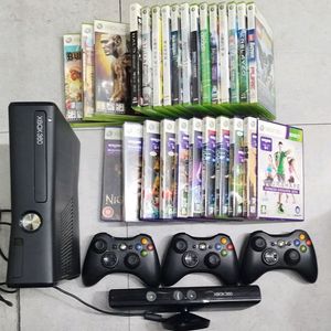 Xbox360 슬림, 키넥트, 패드3, 게임 26개 일괄 팝니다 이미지