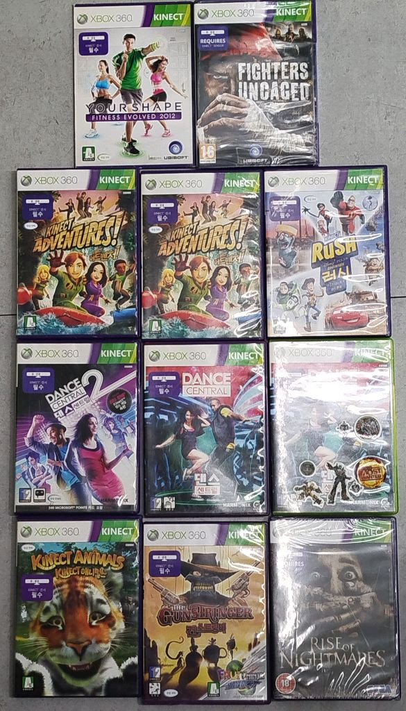 Xbox360 슬림, 키넥트, 패드3, 게임 26개 일괄 팝니다 이미지