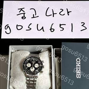 세이코 SBTR055 SSB479 블랙 이미지