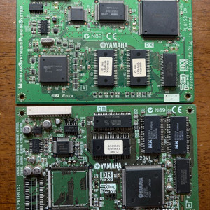 [야마하] Yamaha Motif DX / DR 신디사이저 확장 사운드카드 모듈 이미지