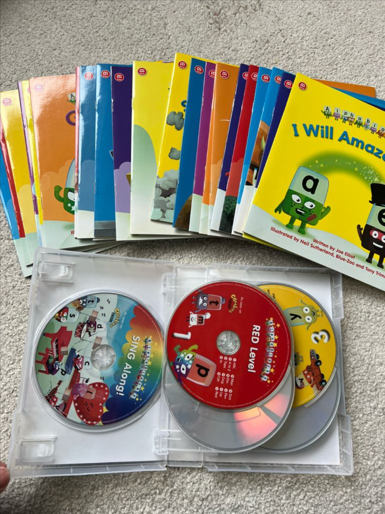 알파블록스 파닉스 dvd 이미지