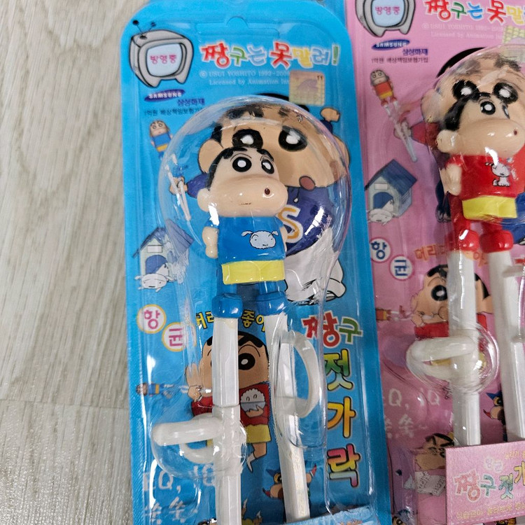 개당가격)짱구 연습용 젓가락 이미지