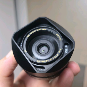 신품급 XF23mm F2.8 + 슈나이더 마스터필터+스퀘어후드 이미지