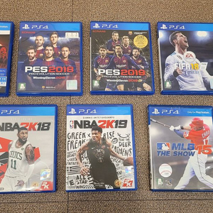 PS4 / PS5 스포츠 게임 시디 일괄 판매 (안전결제) 이미지