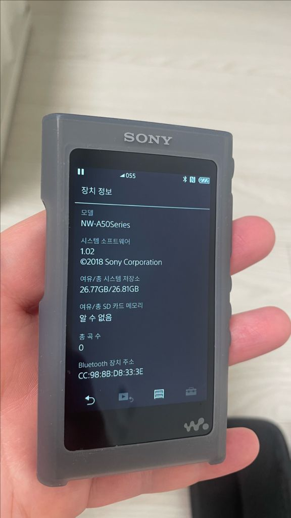 소니 NW-A56HN 32GB 이미지