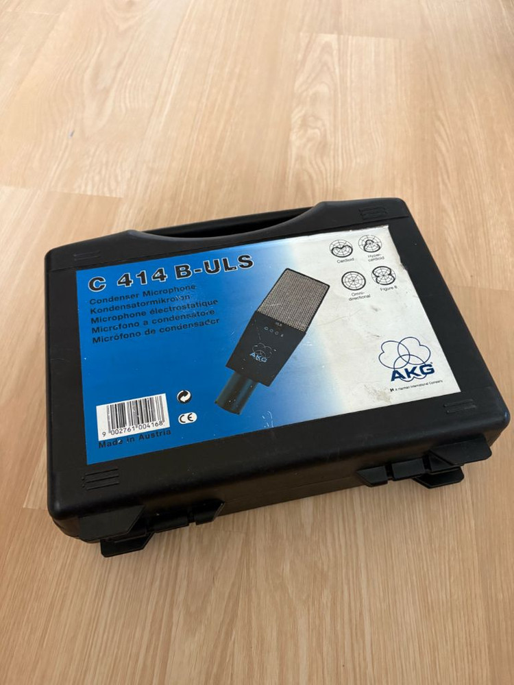 [AKG] C414B-ULS 빈티지 콘덴서 마이크 이미지
