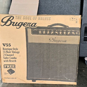 Bugera V55 55W 진공관 콤보 앰프 신품 이미지