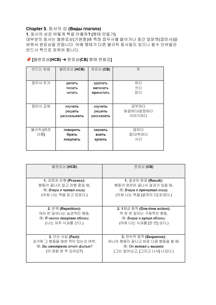 러시아어 토르플 1단계 1급 문법 어휘 읽기 쓰기 말하기 합격 패키지 전자책 이미지