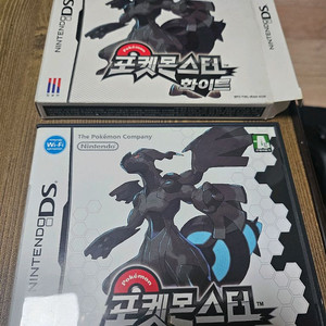 닌텐도 DS 포켓몬스터 화이트 종이곽 포함 이미지